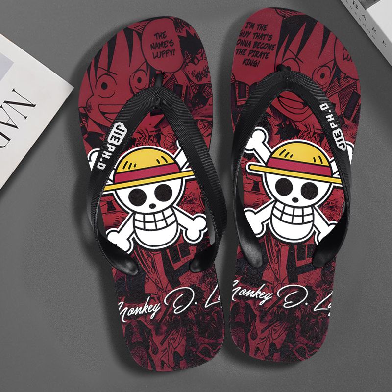 Summer Clothing Wholesale - Nuevas chanclas de anime One Piece