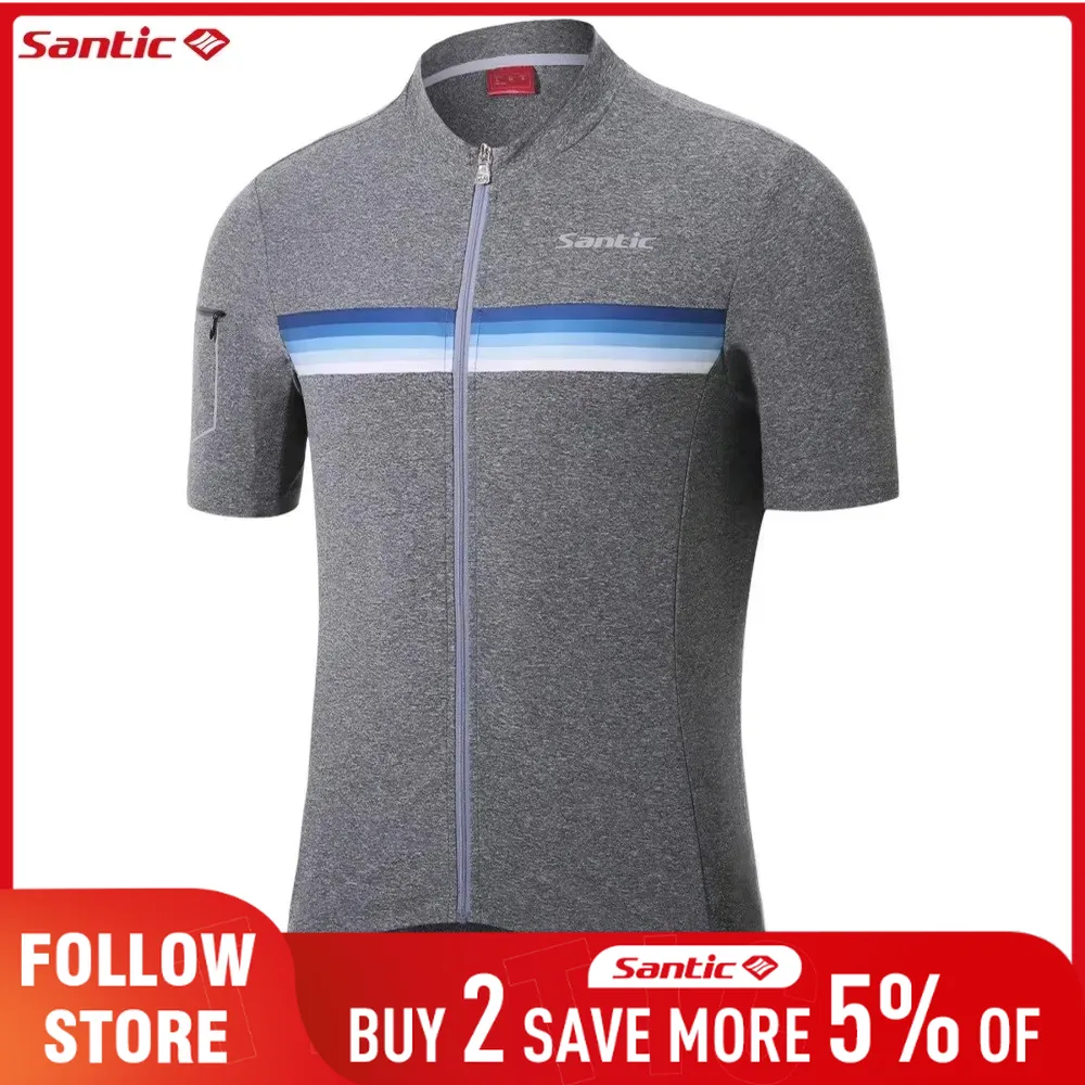 Summer Clothing Outlet - Santic Outlet-Camiseta de ciclismo de verano