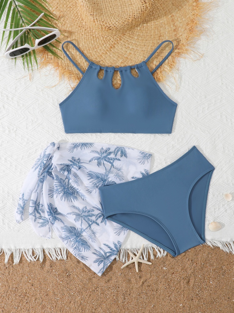 Swim Cover Up Mesh - Traje de Baño Bikini para Niñas