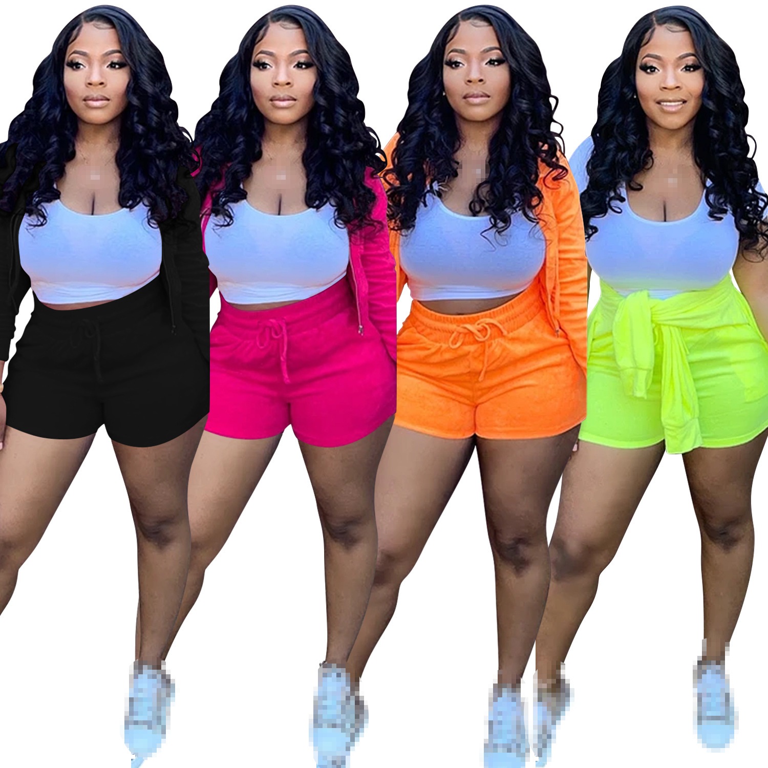 Summer Clothing Wholesale - Conjunto de pantalones cortos de 3