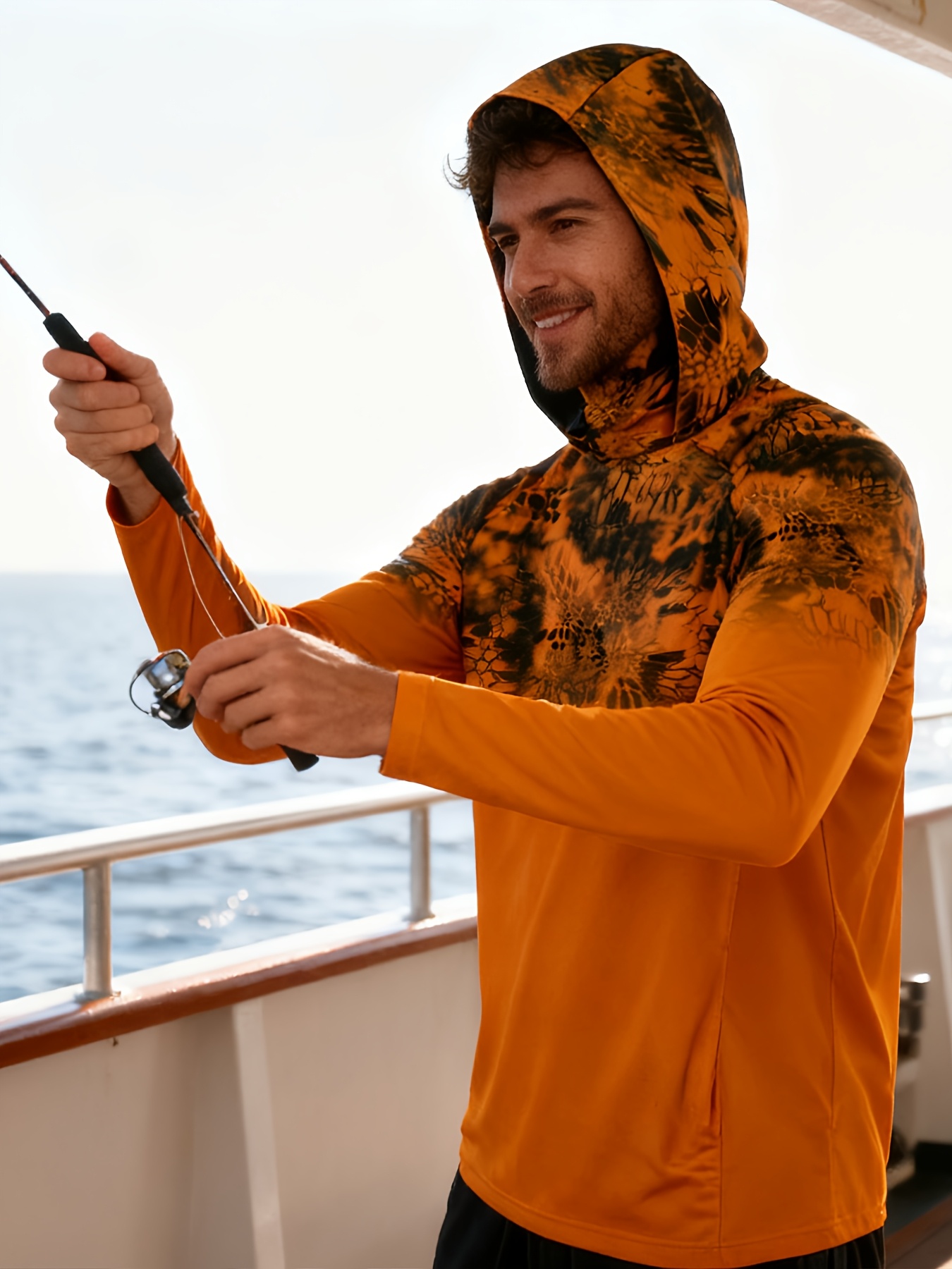 Summer Clothing For A Beach - Camisa de Pesca con Protección UV,