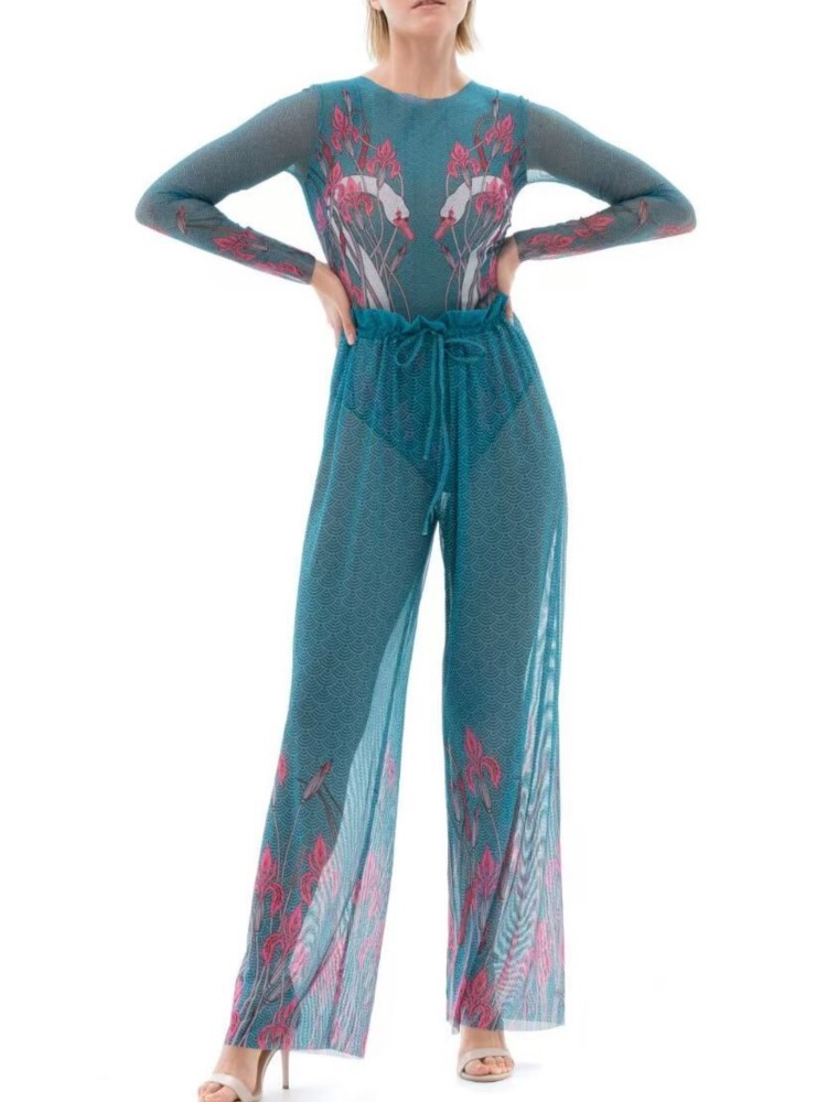 Swim Cover Up Mesh - Conjuntos de 2 piezas de traje