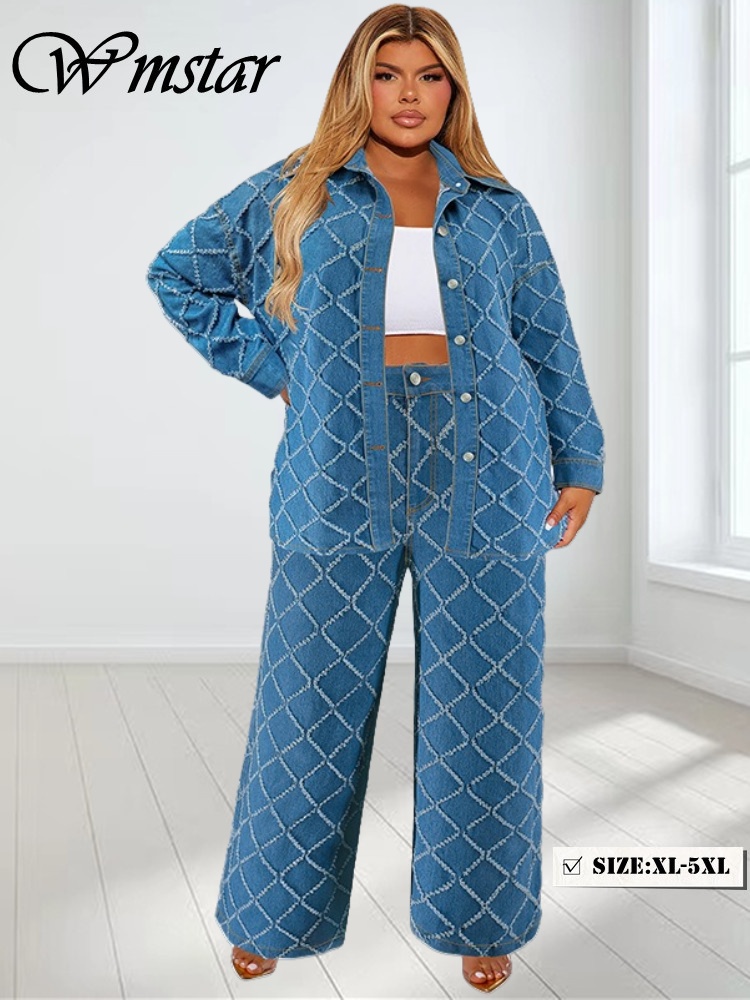 Summer Clothing Wholesale - Wmstar-Conjunto de dos piezas de mezclilla