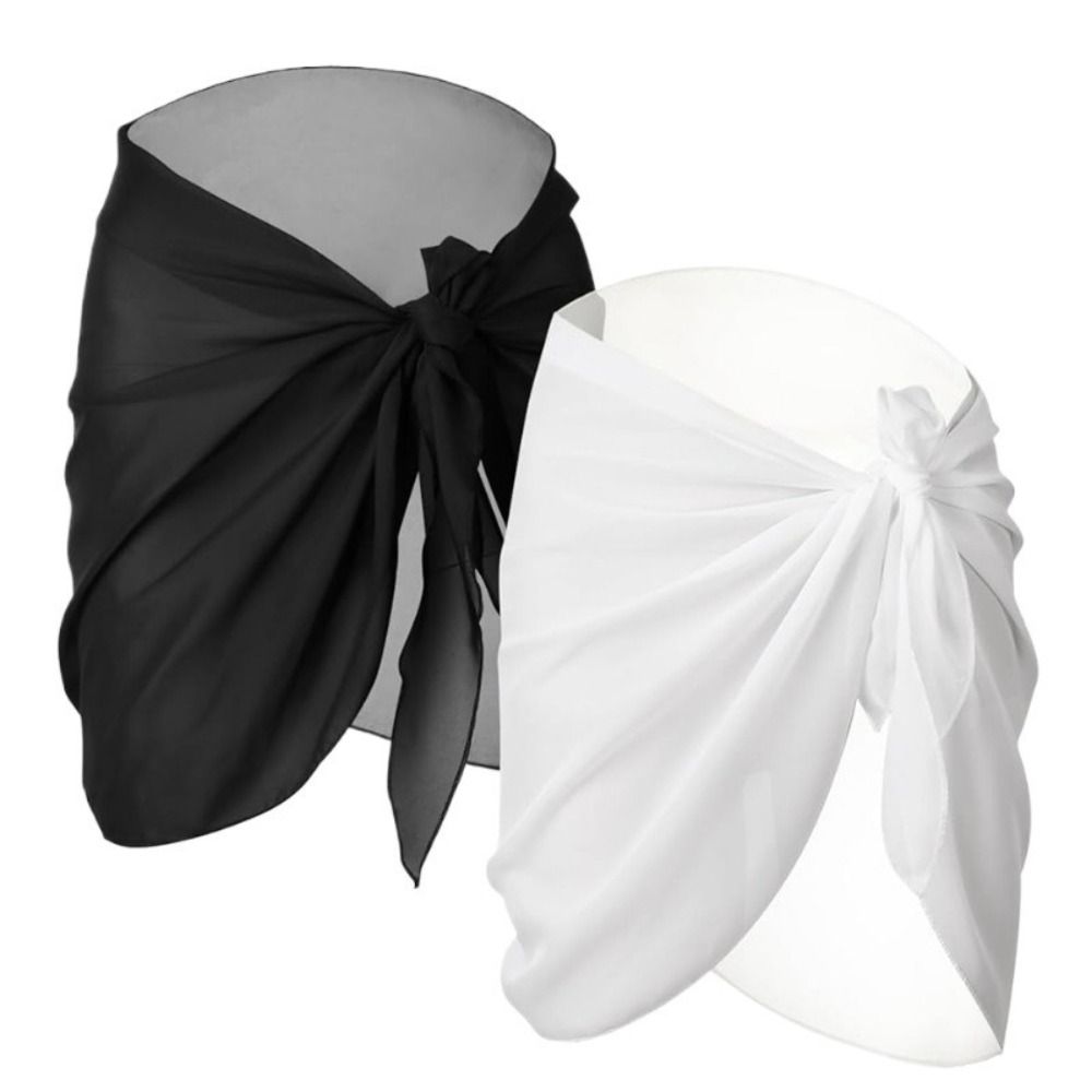 Falda corta transparente de ma - Swim Cover Up Mesh reseña y precio