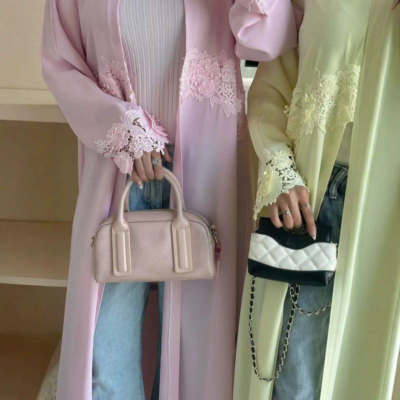 Vestido Abaya Musulmán Bordado - Summer Clothing Hijab reseña y precio