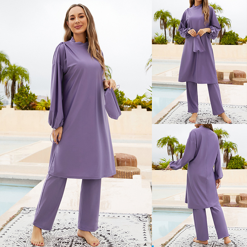 Traje de Baño Musulmán Abaya d - Summer Clothing Hijab reseña y precio