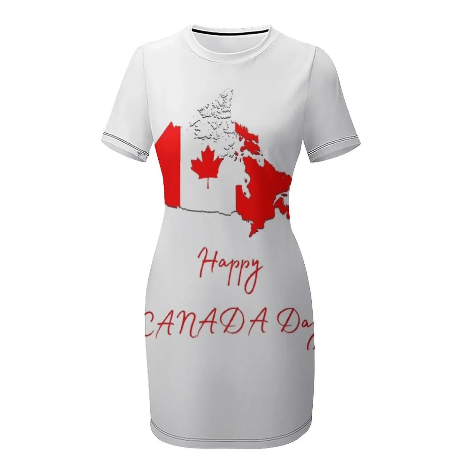 Vestido de manga corta para el - Summer Clothing Women Canada reseña y precio