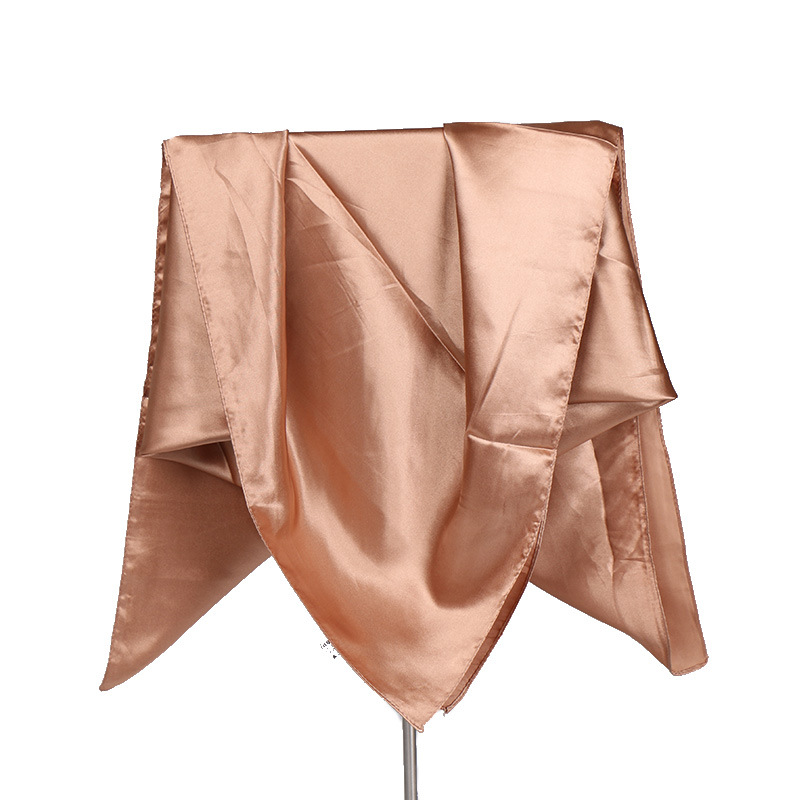 Bufanda cuadrada de seda de im - Summer Clothing Hijab reseña y precio