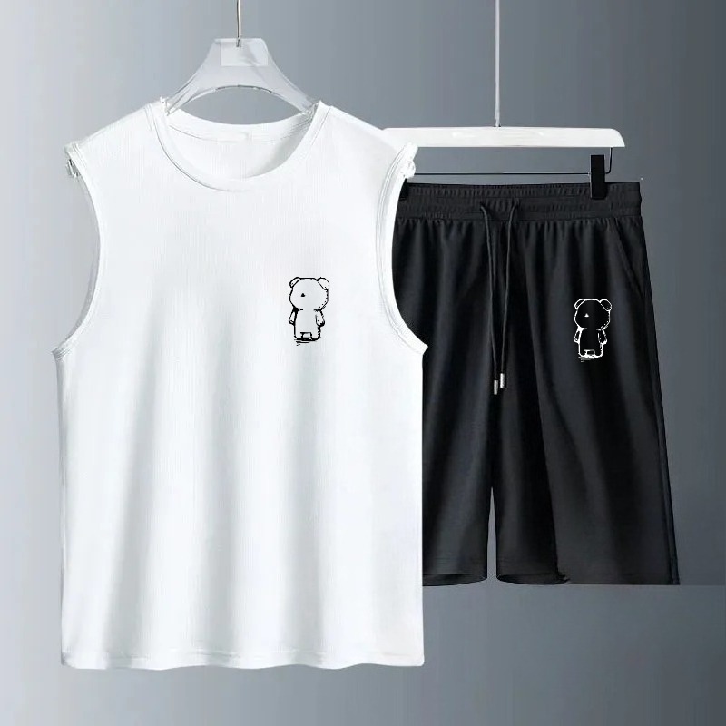 Conjuntos de Camisetas sin Man - Summer Clothing For A Beach reseña y precio