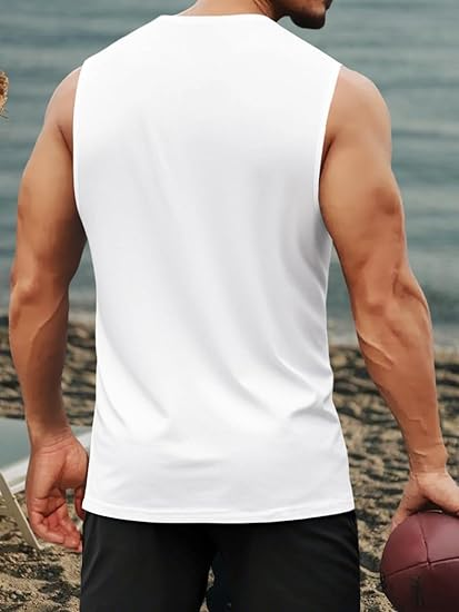 Conjuntos de Camisetas sin Man - Summer Clothing For A Beach reseña y precio