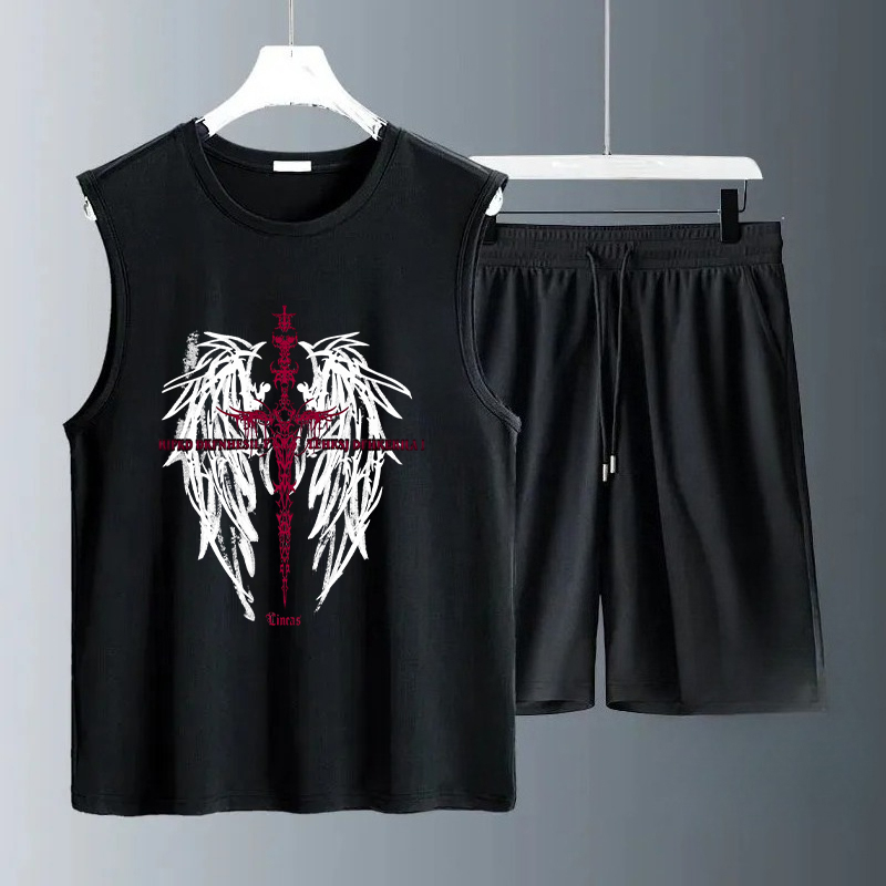Conjuntos de Camisetas sin Man - Summer Clothing For A Beach reseña y precio