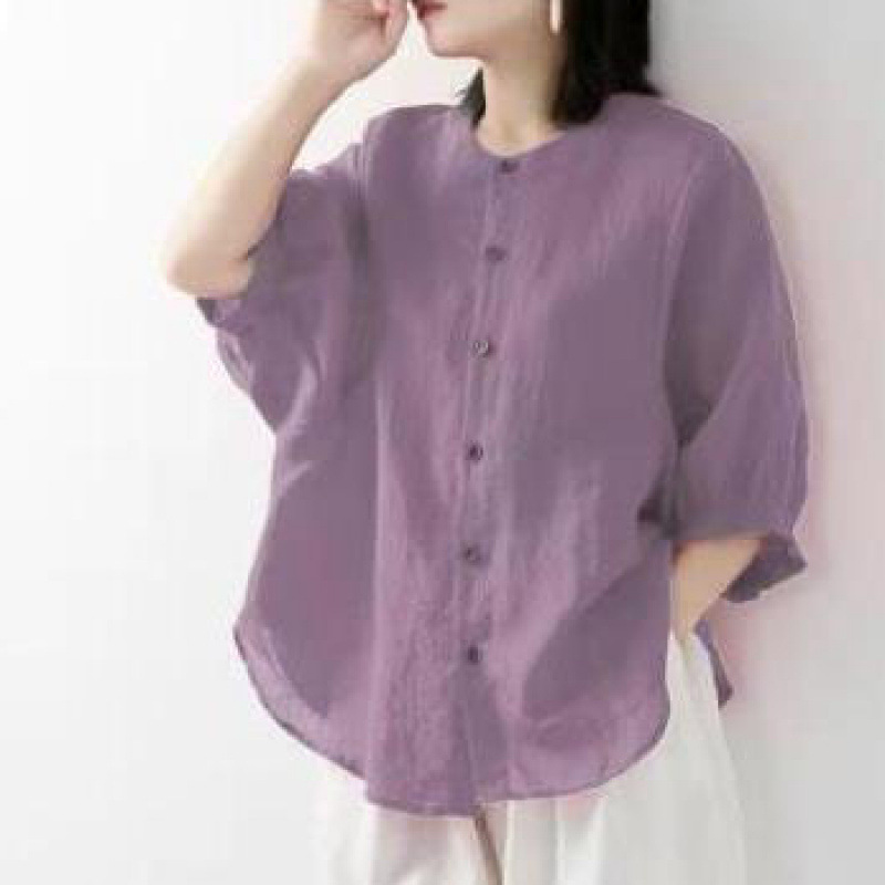 Camisa de algodón y lino para  - Summer Clothing Linen reseña y precio