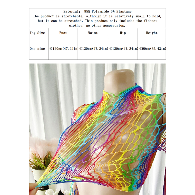 Top Bodycon de Verano para Muj - Swim Cover Up Mesh reseña y precio