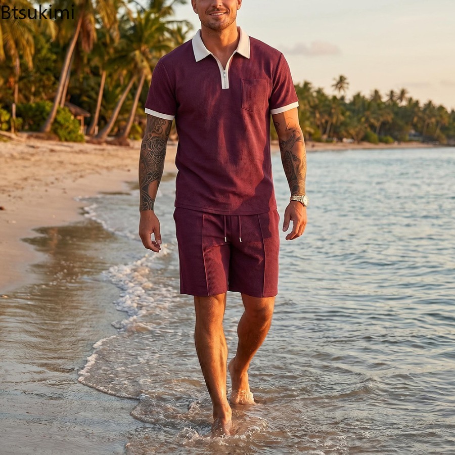 Conjunto de Pantalones Cortos  - Summer Clothing For A Beach reseña y precio