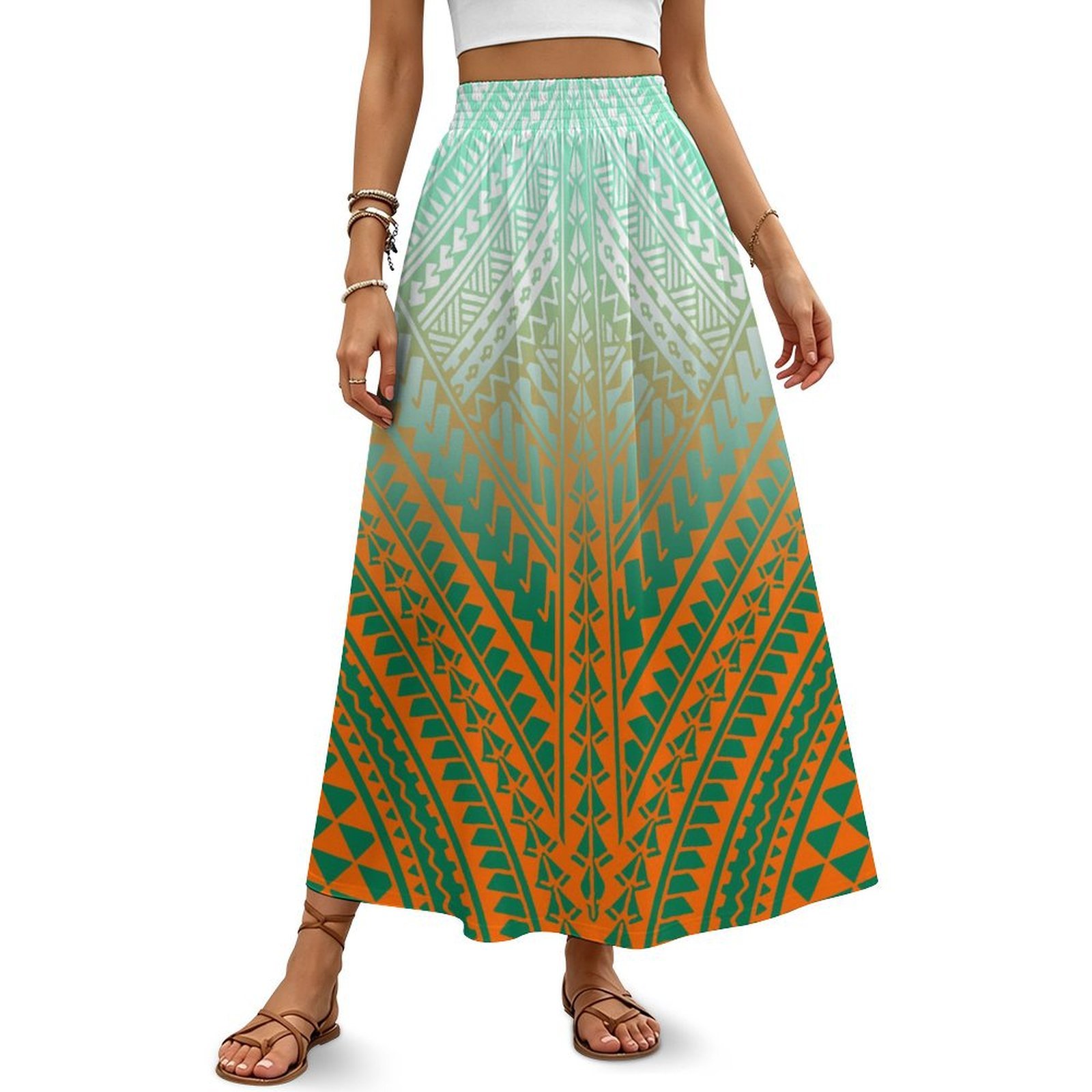 Falda Maxi con Estampado Triba - Summer Clothing Outlet reseña y precio