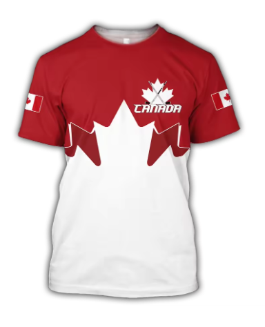 Camisetas de Canadá con Emblem - Summer Clothing Women Canada reseña y precio