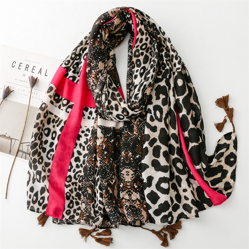 Bufanda de algodón con estampa - Summer Clothing Hijab reseña y precio