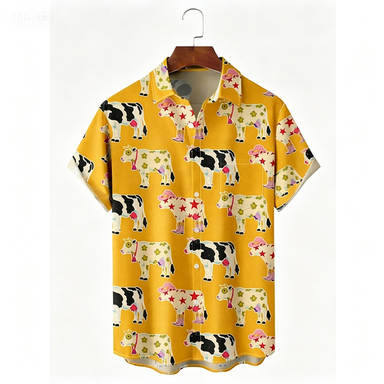 Camisa Hawaiana con Estampado  - Summer Clothing For A Beach reseña y precio