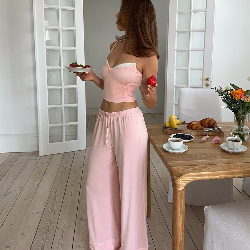 Conjunto de pijama de verano p - Summer Clothing Ladies reseña y precio