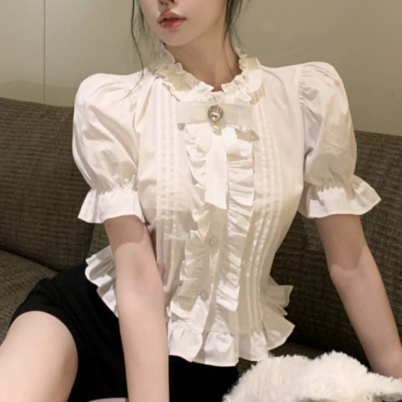 Camisas de manga abombada para - Summer Linen Clothing For Women reseña y precio